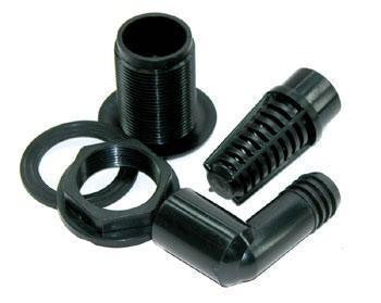 Bulkhead Kit 3-4  Black Slip Online Hot Sale