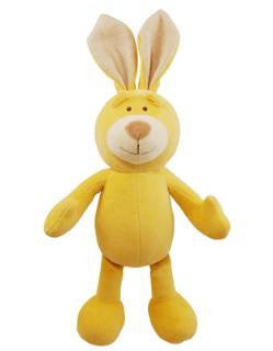 Simply Fido 6  Petite Yellow Lucy Bunny With Squeaker on Sale