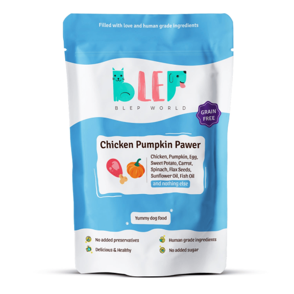 BLEP Chicken & Pumpkin Pawer Dog Wet Food (200g) Online