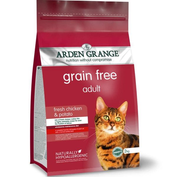 Arden Grange Grain Free Adult Cat Dry Food | Fresh Chicken & Potato For Discount