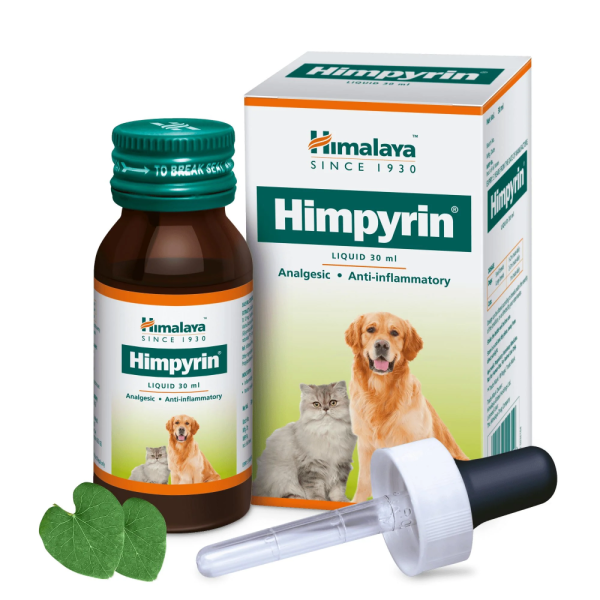 Himalaya Digyton Drops and Himpyrin Anti Inflammatory & Pain Relief Drops for Dogs and Cats Combo Cheap