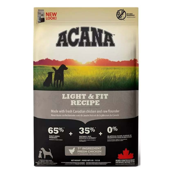 Acana Light & Fit Weight Management Adult Dog Dry Food (All Breeds) For Cheap