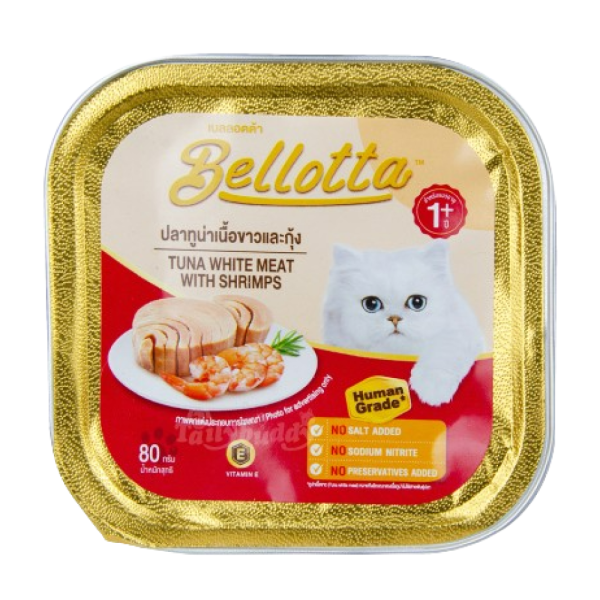 Bellotta Tuna Light Meat with Shrimps Cat Wet Food on Sale