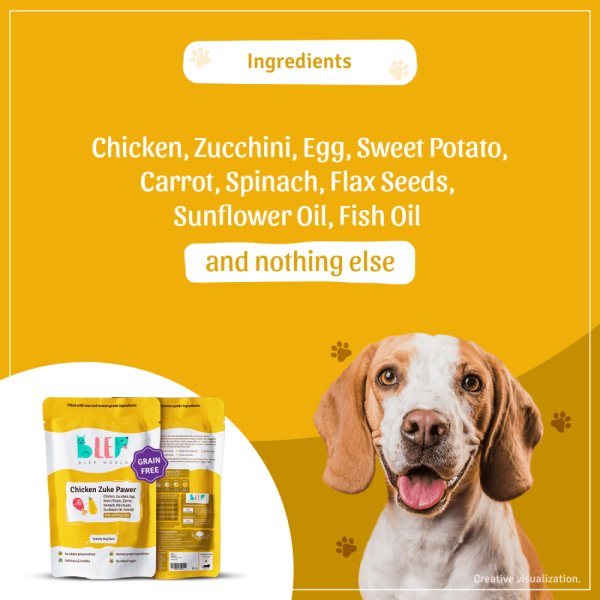 BLEP Chicken Zuke Pawer Dog Wet Food (100g) Sale