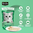 Kit Cat Tuna and White Fish, Tuna & Salmon Fish and Kitten Chicken Cat Wet Food Combo For Sale