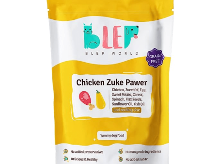 BLEP Chicken Zuke Pawer Dog Wet Food (200g) Discount