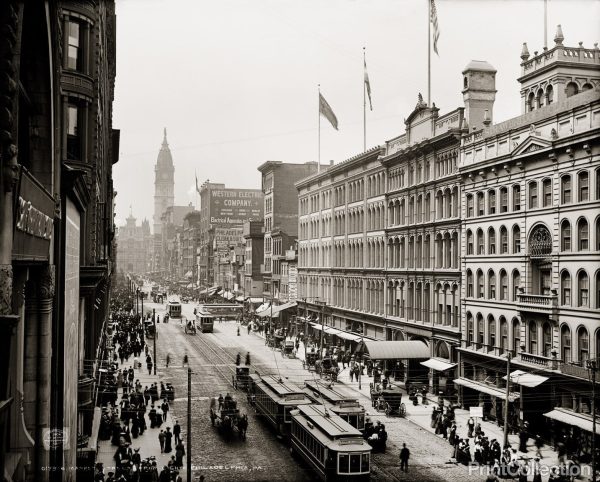 Market Street from Eighth, Philadelphia, PA For Sale