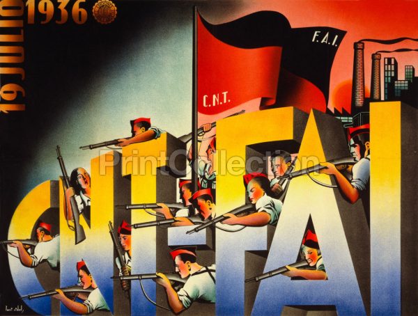 C.N.T.-F.A.I. 19 julio 1936 For Sale