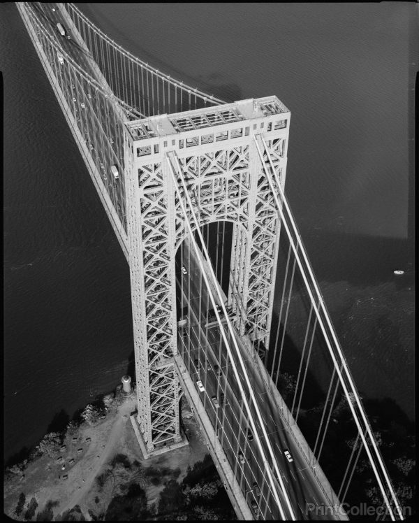 Axonometric of George Washington Bridge For Sale