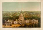 Bird s Eye View of Washington City, 1869 Discount