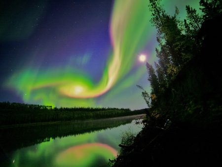 Aurora Over Whitehorse, Yukon Sale