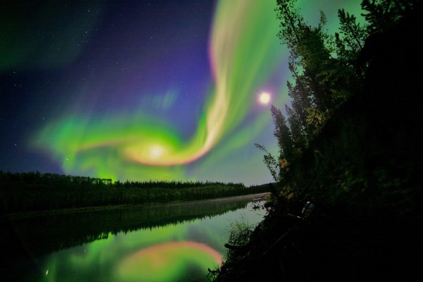 Aurora Over Whitehorse, Yukon Sale