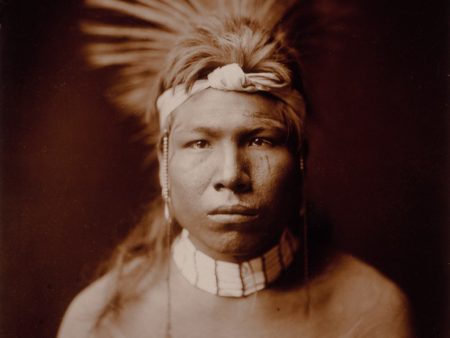 Black Hair, Native American by Edward Curtis For Cheap