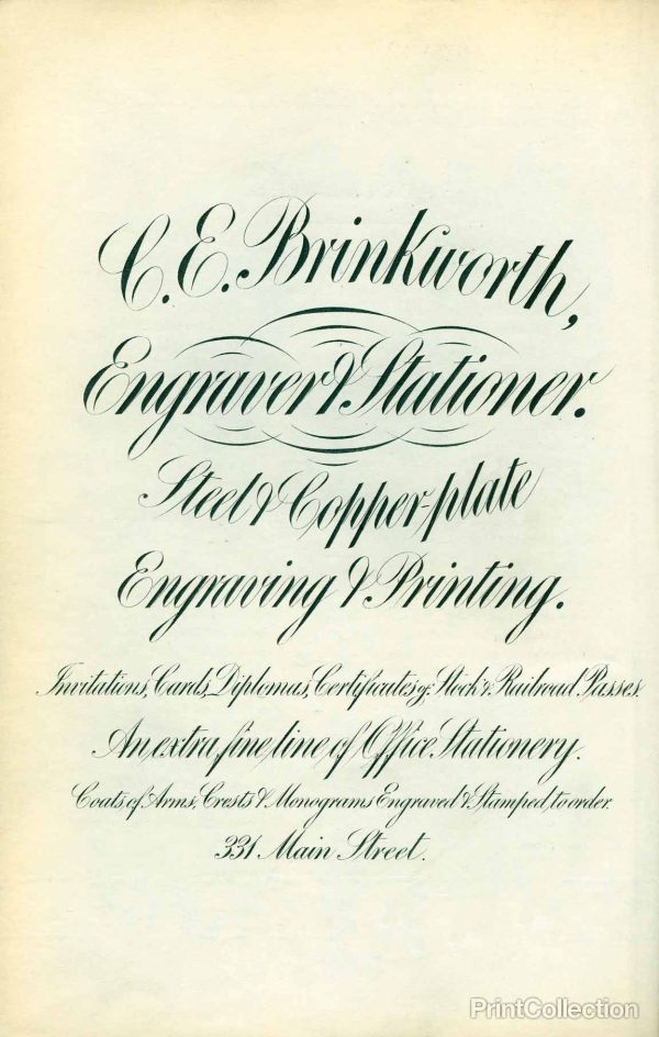 C. E. Brinkworth For Sale