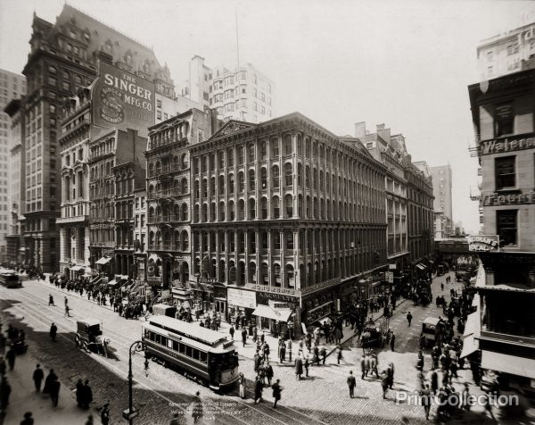 Broadway at Cortdland to Liberty St., New York Online now