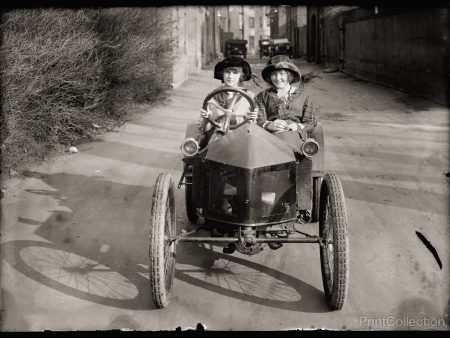 Children Drive Automobile Film at 11 Sale