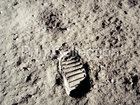 Apollo 11 Bootprint of Buzz Aldrin Online Sale