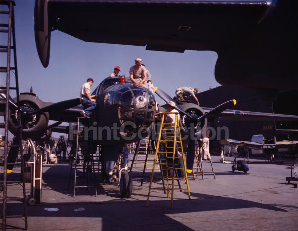 Construction, B-25 bomber, Inglewood, CA Sale