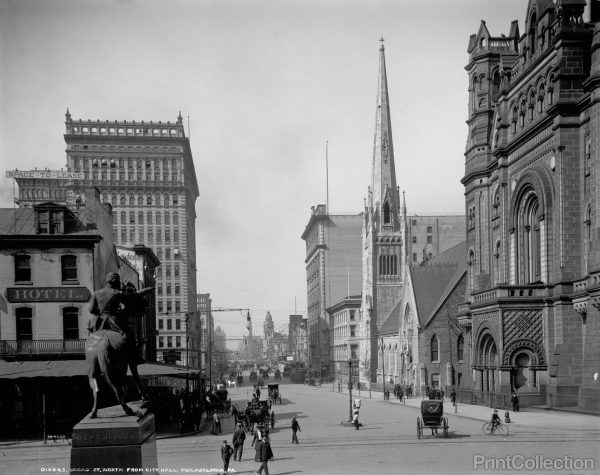 Broad Street North from City Hall For Cheap