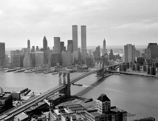 Brooklyn Bridge and World Trade Center, Lower Manhattan Sale