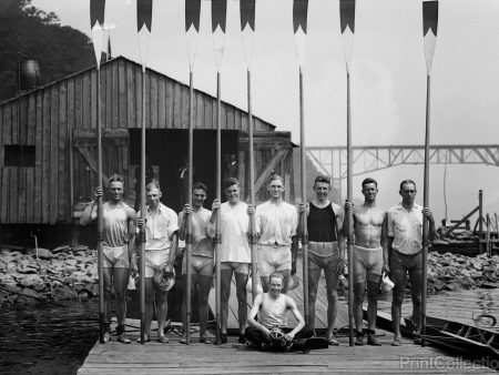 Cornell 2d Varsity Crew Team, 1914 For Sale