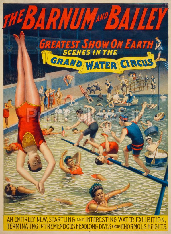 Barnum & Bailey Grand Water Circus Fashion