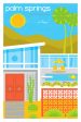 Palm Springs California Retro Pop Art Poster by Jim Zahniser Sale