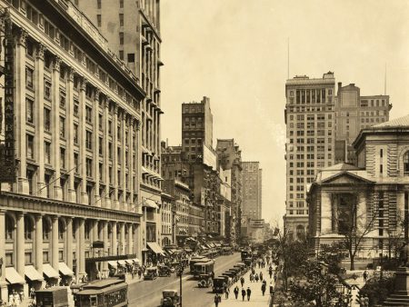 42nd Street East from 6th Avenue Supply