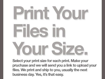 Your Files Your Print Discount