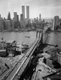 Brooklyn Bridge, Spanning East River, Aerial For Discount