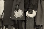 Negroes in the Lineup for Food at Mealtime, 1937 Discount