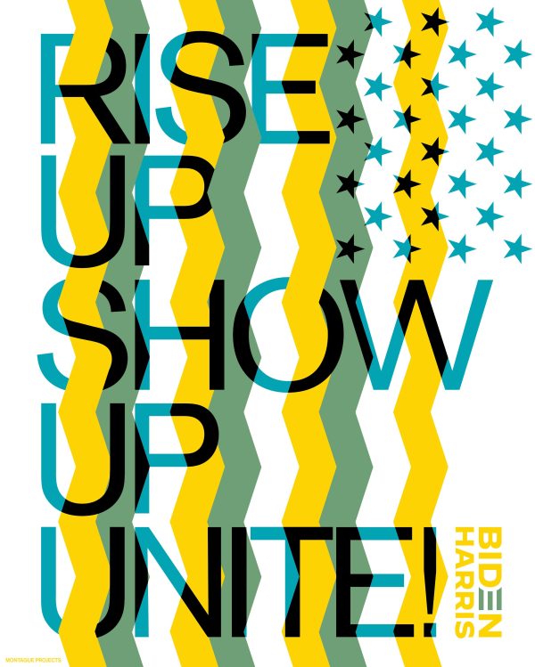 Rise up Show Up Unite! by Julian Montague, Yellow | Green Discount