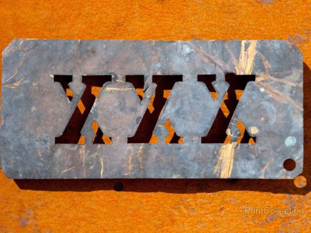 XXX Copper Type Stencil Supply