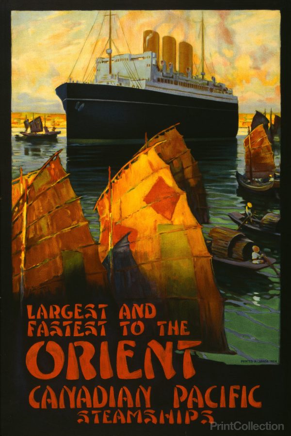 Canadian Pacific Steamships to the Orient Online now