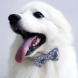 Bowtix Handmade Dog Collar With Removable Bowtie - Periwinkie Cheap