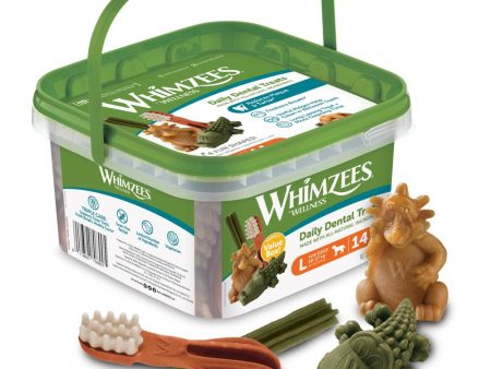 $10 OFF: Whimzees Variety Value Box Large Grain-Free Dental Dog Treats 14pc Discount