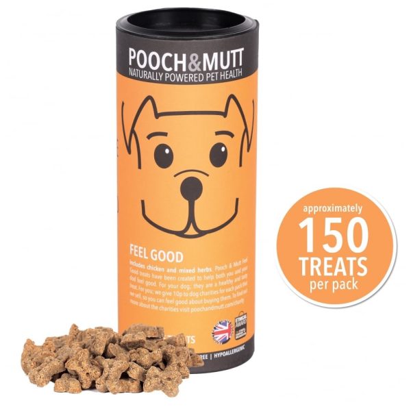 Pooch & Mutt Feel Good Dog Treats 125g Hot on Sale