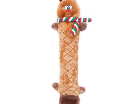 ZippyPaws Christmas Jigglerz Reindeer Dog Toy For Sale