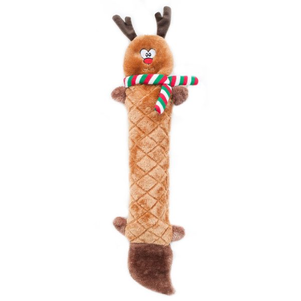 ZippyPaws Christmas Jigglerz Reindeer Dog Toy For Sale