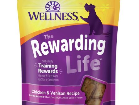 20% OFF: Wellness Rewarding Life (WellBites) Chicken & Venison Recipe Grain Free Dog Treats 6oz Online Sale