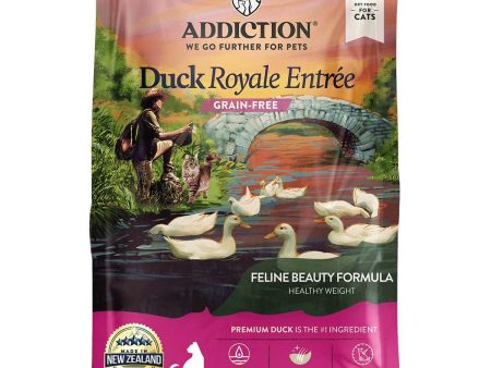 25% OFF + FREE CANNED FOOD: Addiction Duck Royale Grain-Free Dry Cat Food Fashion