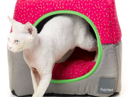 FuzzYard Cubby Cat Bed (Juicy) Fashion