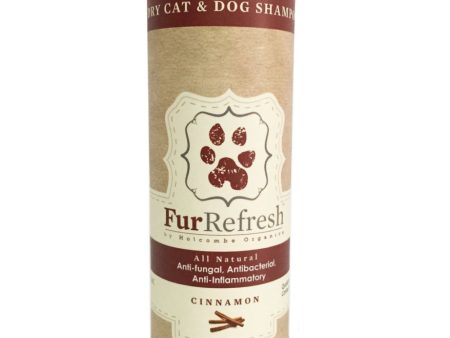 Holcombe Organics Fur Refresh Dry Pet Shampoo (Cinnamon) 115g Hot on Sale