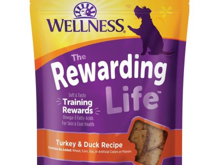 20% OFF: Wellness Rewarding Life (Wellbites) Turkey & Duck Grain Free Dog Treats 6oz Online Sale