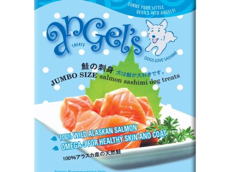 Angel s Jumbo Salmon Sashimi Dog Treats 17g For Discount