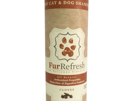 Holcombe Organics Fur Refresh Dry Pet Shampoo (Clove) 115g Online Hot Sale