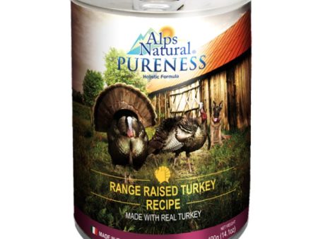 30% OFF: Alps Natural Pureness Turkey Canned Dog Food 400g Discount