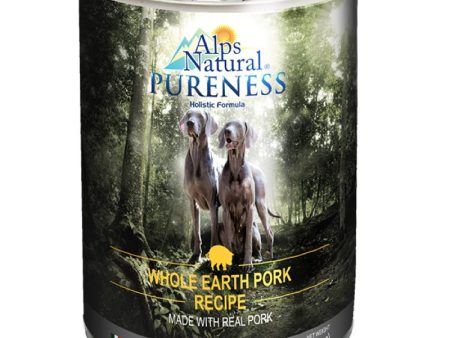 30% OFF: Alps Natural Pureness Pork Canned Dog Food 400g on Sale