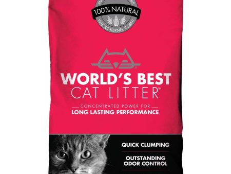 20% OFF: World s Best Cat Litter Multiple Cat Unscented Clumping Corn Cat Litter Hot on Sale