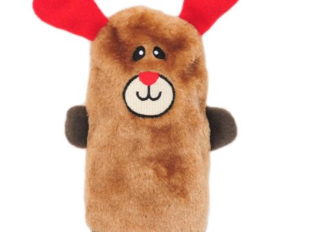 ZippyPaws Christmas Large Buddies Reindeer Dog Toy Online Sale